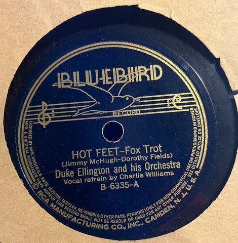 Duke Ellington - Hot Feet b/w Jungle Nights in Harlem