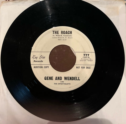 Gene and Wendell - The Roach b/w From Me To You  PROMO