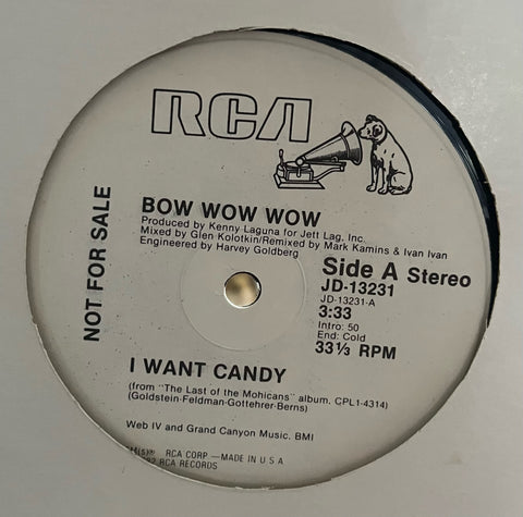 Bow Wow Wow - I Want Candy Promo 12"