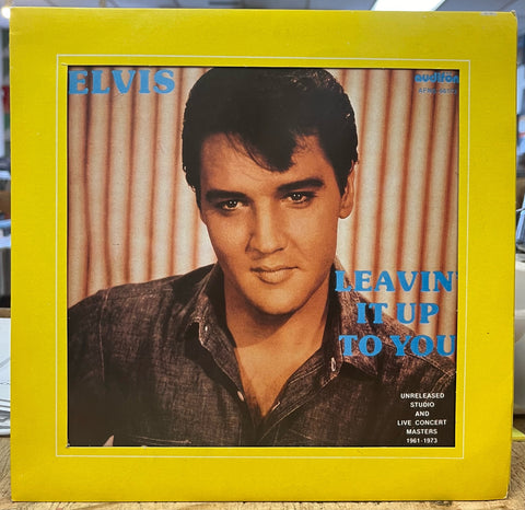 Elvis Presley - Leavin' It Up To You 10" Lp