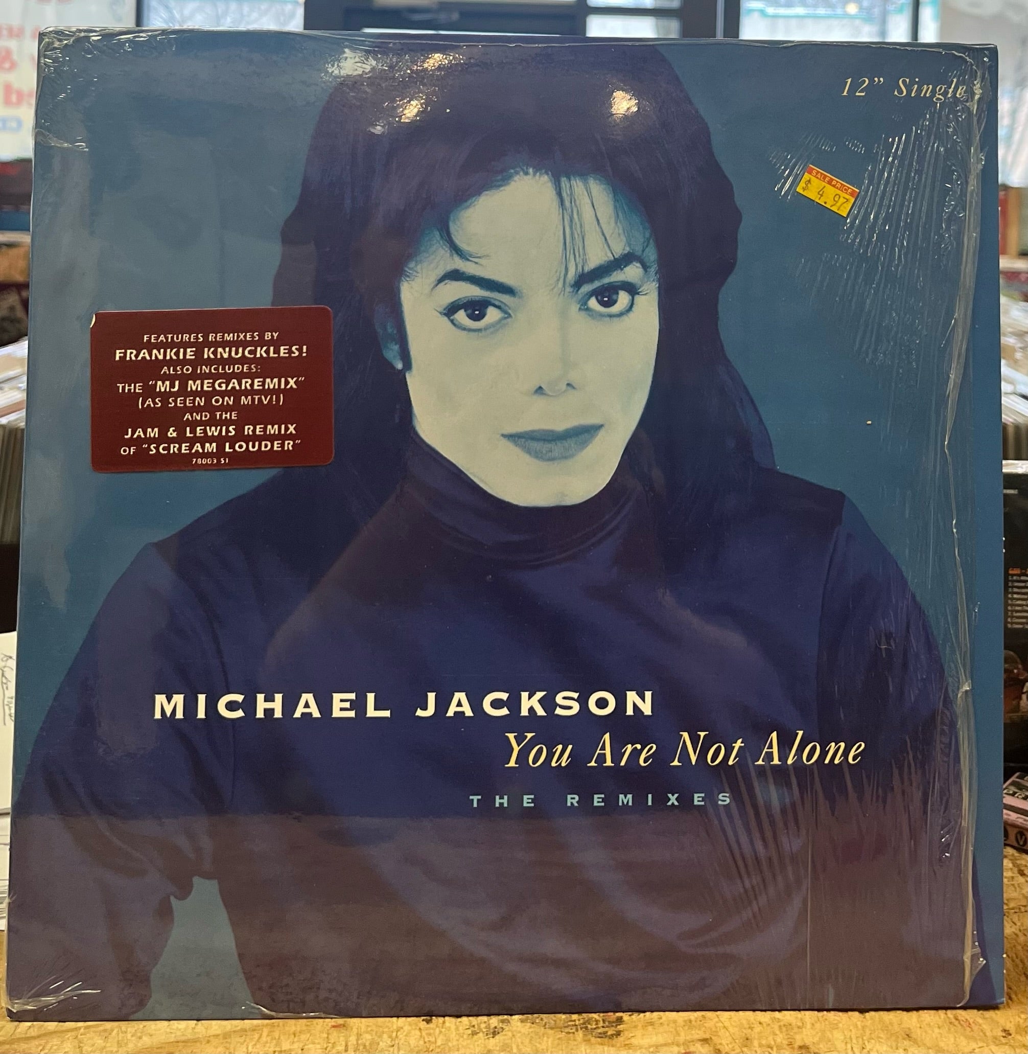 欧12” Michael Jackson You Are Not Alone 6623106 Epic /00250 12