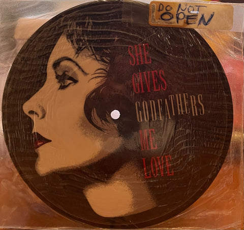 GODFATHERS - She Gives Me Love b/w Walking Talking Johnny Cash Blues Picture Disc