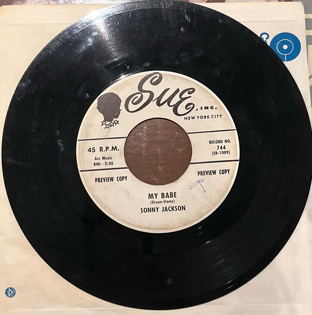 Sonny Jackson - St. Louis Blues b/w My Babe  PROMO