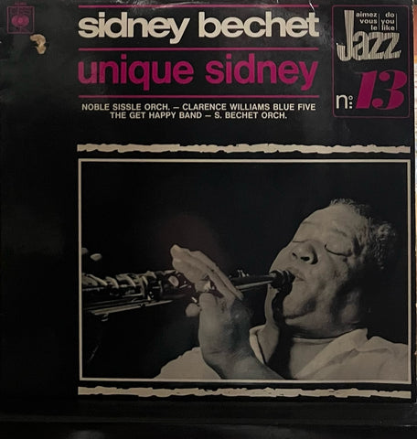 Sidney Bechet - Unique Sidney