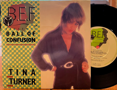 Tina Turner - Ball of Confusion b/w Ball of Confusion (Instrumental)