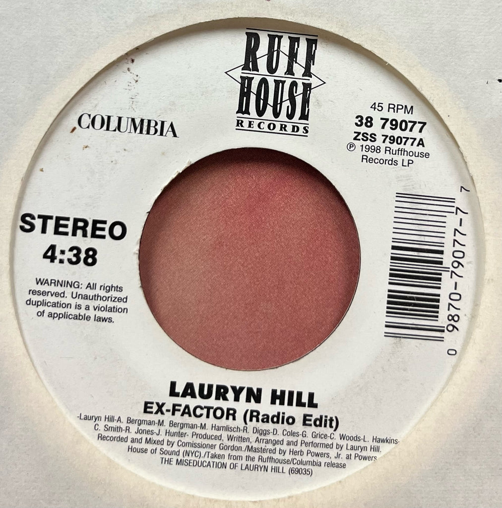 Lauryn Hill - Ex-Factor (Radio Edit) b/w When It Hurts So Bad (Album Version)