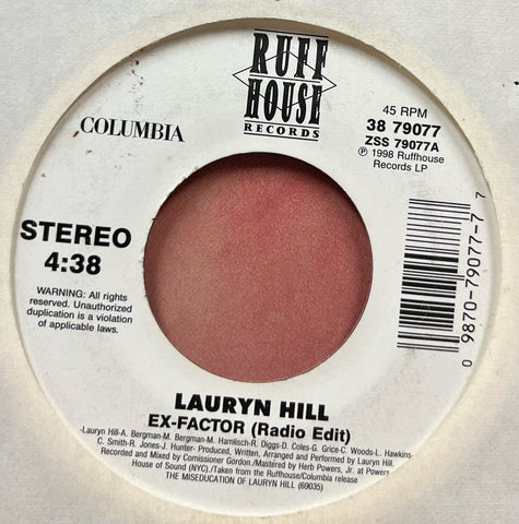 Lauryn Hill - Ex-Factor (Radio Edit) b/w When It Hurts So Bad (Album Version)