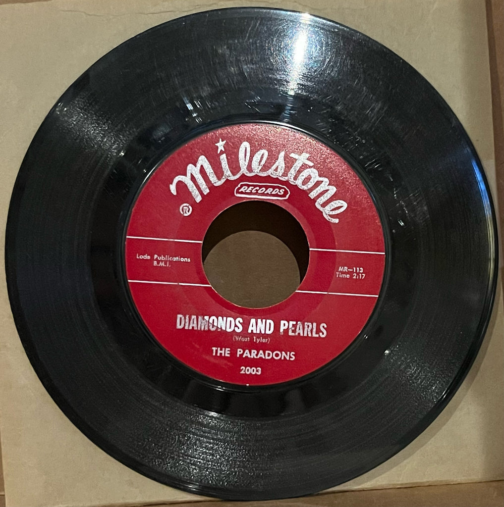 Paradons - Diamonds and Pearls b/w I Want Love