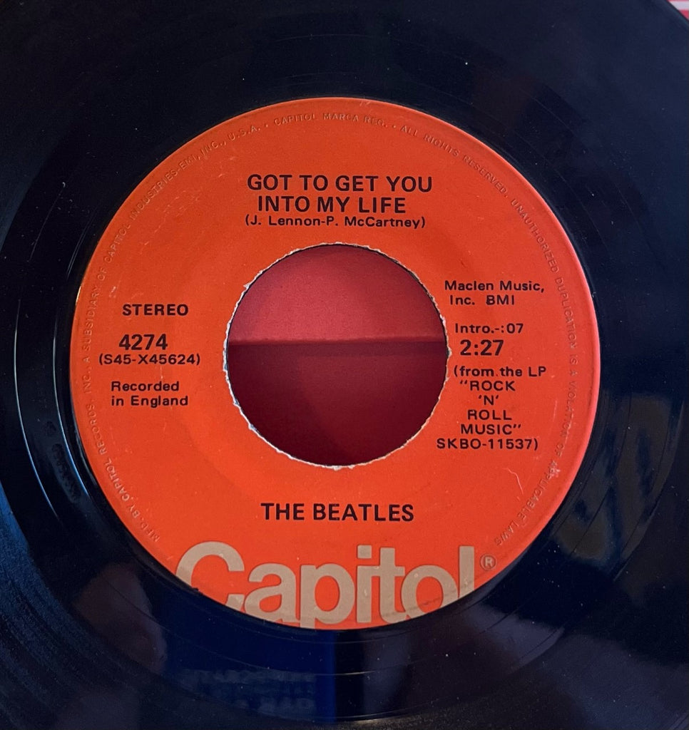 Beatles - Got To get You Into My Life b/w Helter Skelter
