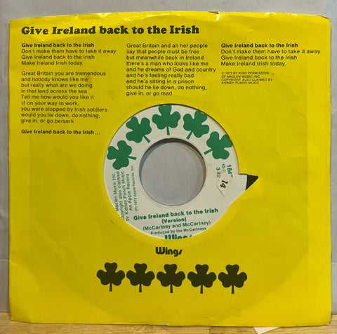 Paul McCartney & WINGS - Give Ireland Back To The Irish – Orbit