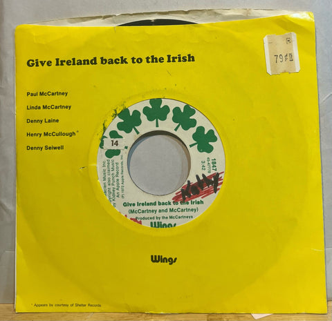 Paul McCartney & WINGS - Give Ireland Back To The Irish