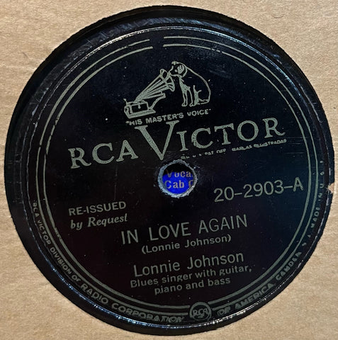 Lonnie Johnson - In Love Again b/w Get Yourself Together