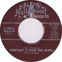 Lowell Fulson - Everyday I Have The Blues b/w Guitar Shuffle