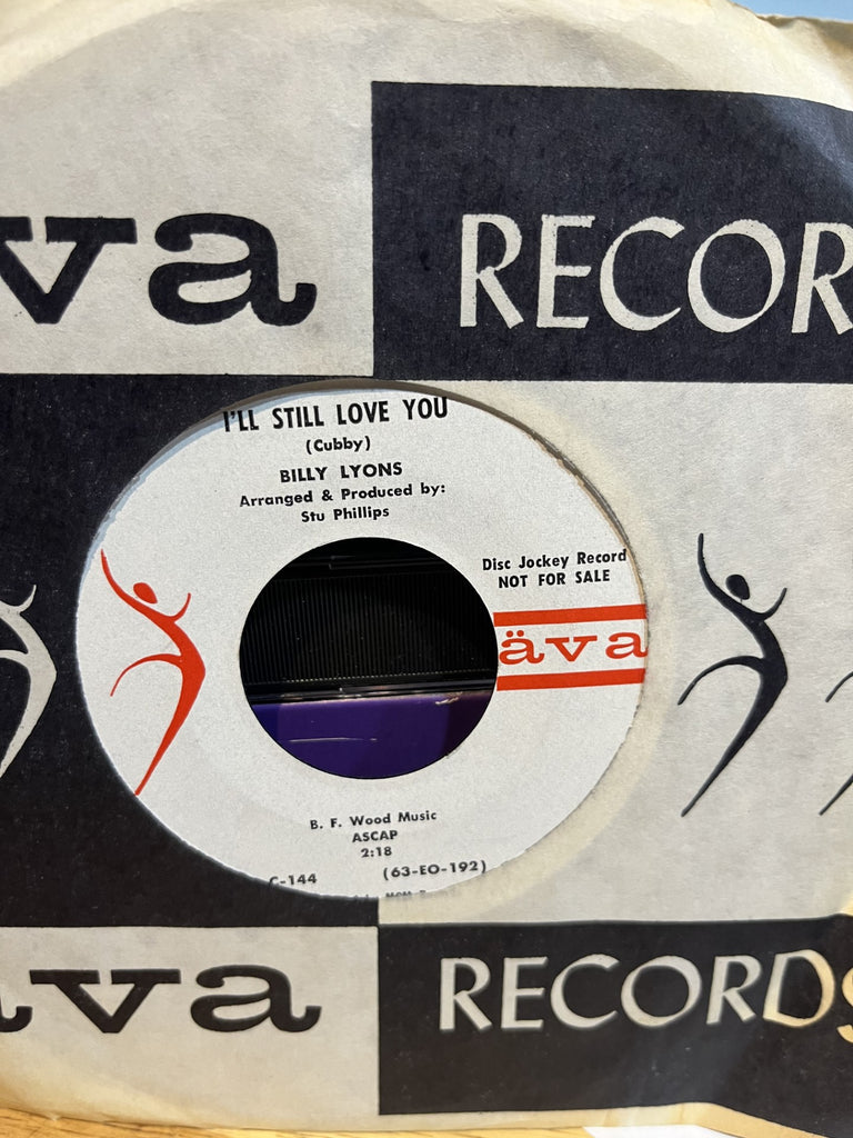 Billy Lyons - My Angel Debbie b/w I'll Still Love You