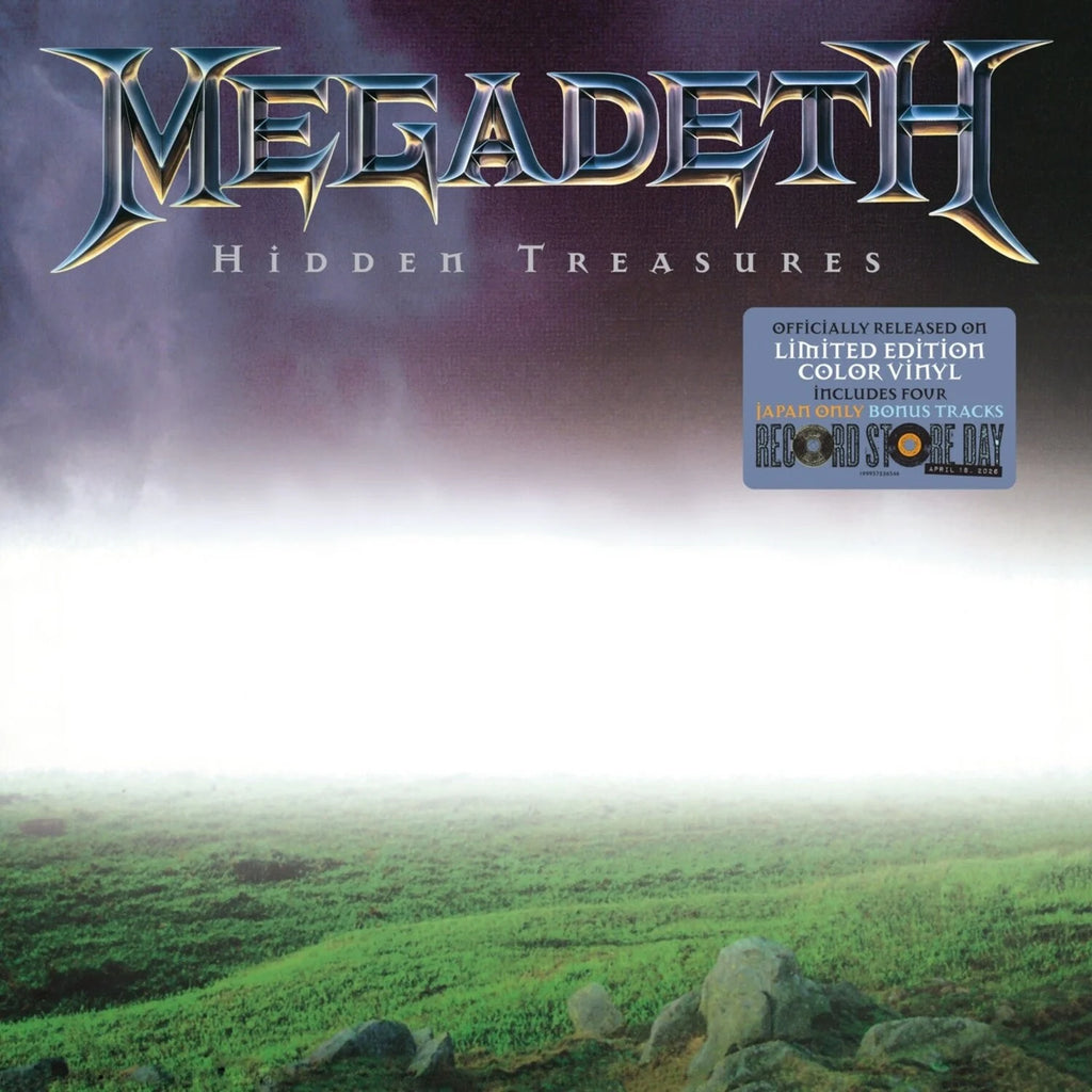 Megadeth - Hidden Treasures - on limited colored vinyl for RSD26