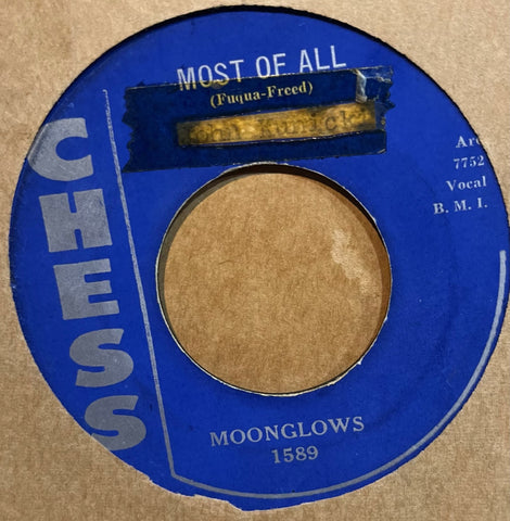 Moonglows - Most of All b/w She's Gone