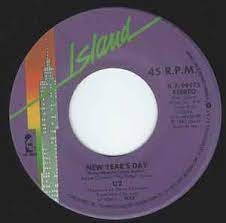 U2 - New Years Day b/w Treasure