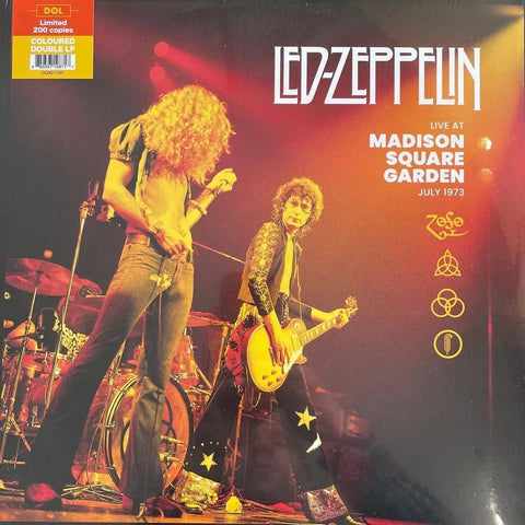 Led Zeppelin - Live at Madison Square Garden 1973 - 2 LP set on limited colored vinyl