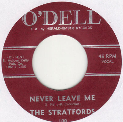 Stratfords - Never Leave Me b/w Enaj