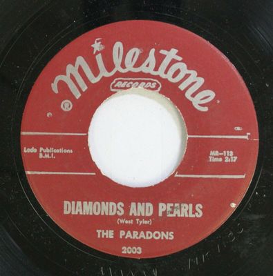Paradons - Diamonds and Pearls b/w I Want Love