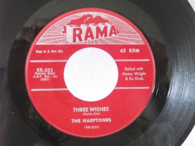 Harptones - Three Wishes b/w That's The Way it Goes