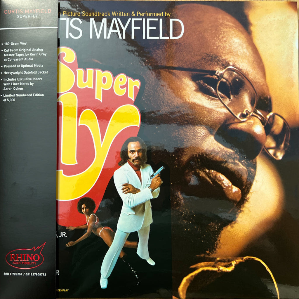 Curtis Mayfield - Superfly - 180g Rhino Hi-Fidelity edition