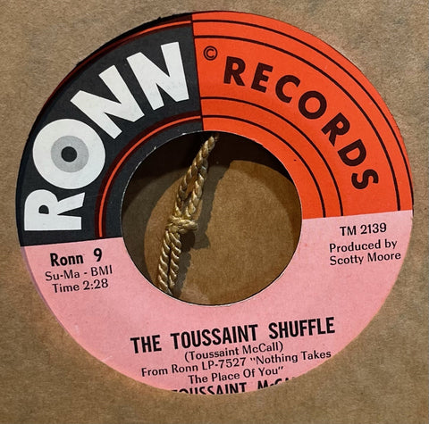 Toussaint McCall - The Toussaint Shuffle b/w I'll Do It For You