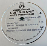 Queen Latifah featuring Monie Love - Ladies First TOMMY BOY TEST PRESSING