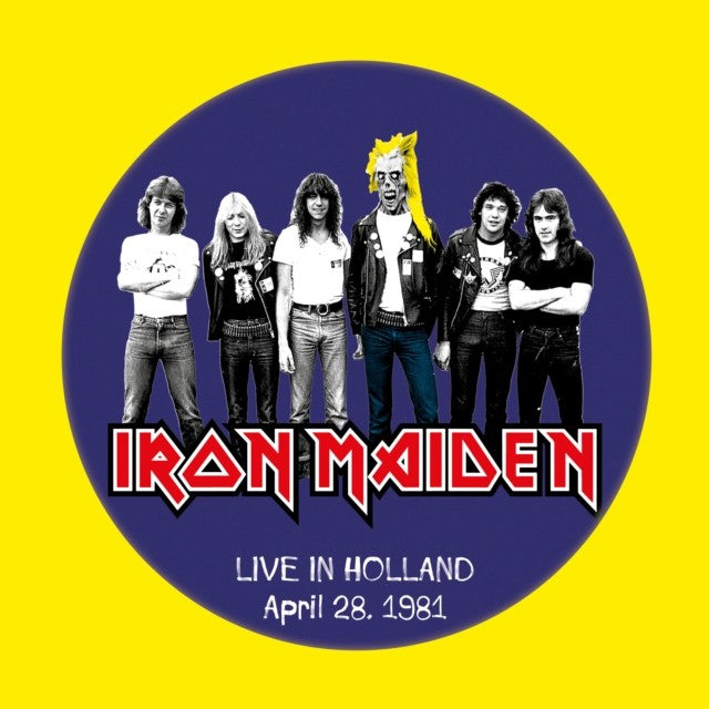Iron Maiden - Live in Holland 1981 - import LP PICTURE DISC