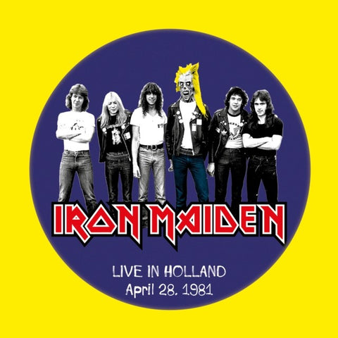 Iron Maiden - Live in Holland 1981 - import LP PICTURE DISC