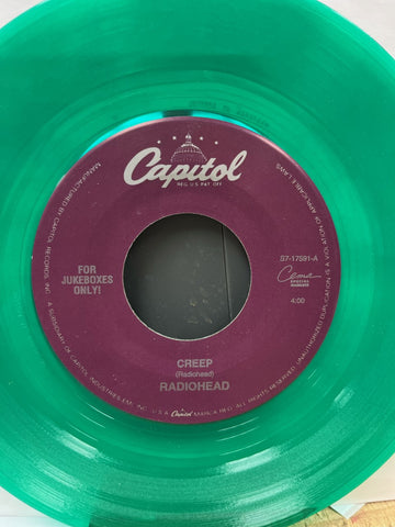 Radiohead - Creep b/w Anyone Can Play Guitar (Green Vinyl)
