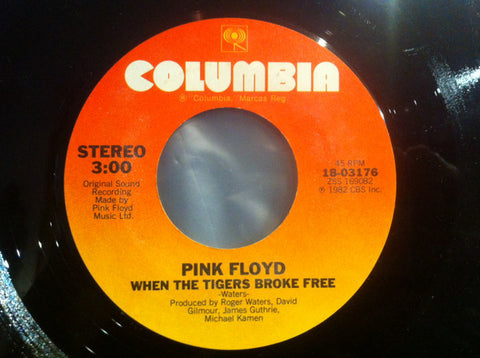 Pink Floyd - When The Tigers Broke Free b/w  Bring The Boys Back Home