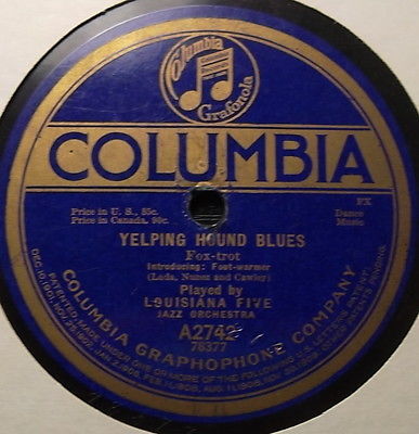 Louisiana Five - Yelping Hound Blues b/w Just Another Good Man Gone Wrong
