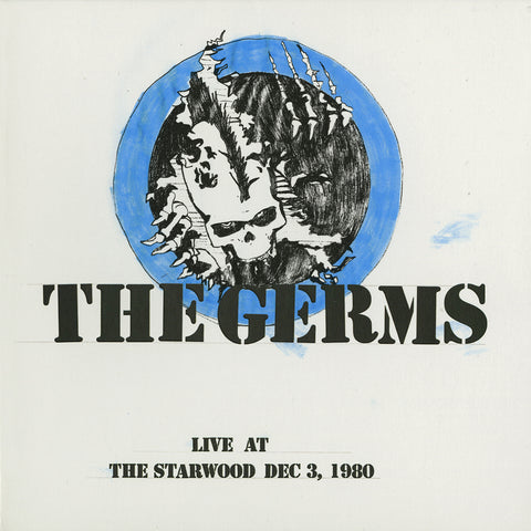 Germs - Live at the Starwood 1980 - 2 LP Limited & Numbered ROG