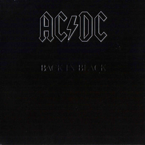 AC / DC - Back in Black LP 180g - Hell's Bells, You Shook Me All Night - CLASSIC