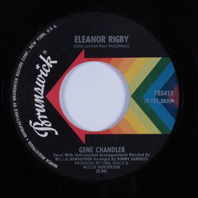 Gene Chandler - Eleanor Rigby b/w Familiar Footsteps