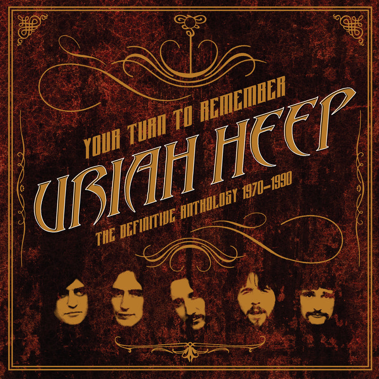 Uriah Heep - Your Turn to Remember: The Definitive Anthology 1970-1990 - 2 LPs on 180g vinyl