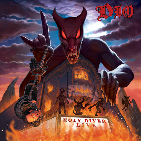 Dio - Holy Diver LIVE - Limited 3 LP set with LIMITED LENTICULAR cover art