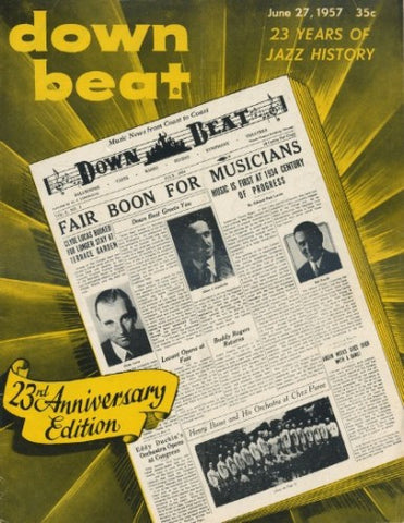 Down Beat - Jun 27, 1957/ 23rd Anniversary Issue