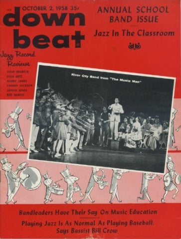 Down Beat - Oct 2, 1958 / Jazz in the Classroom
