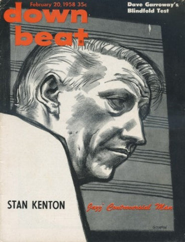 Down Beat - Feb 20, 1958 / Stan Kenton