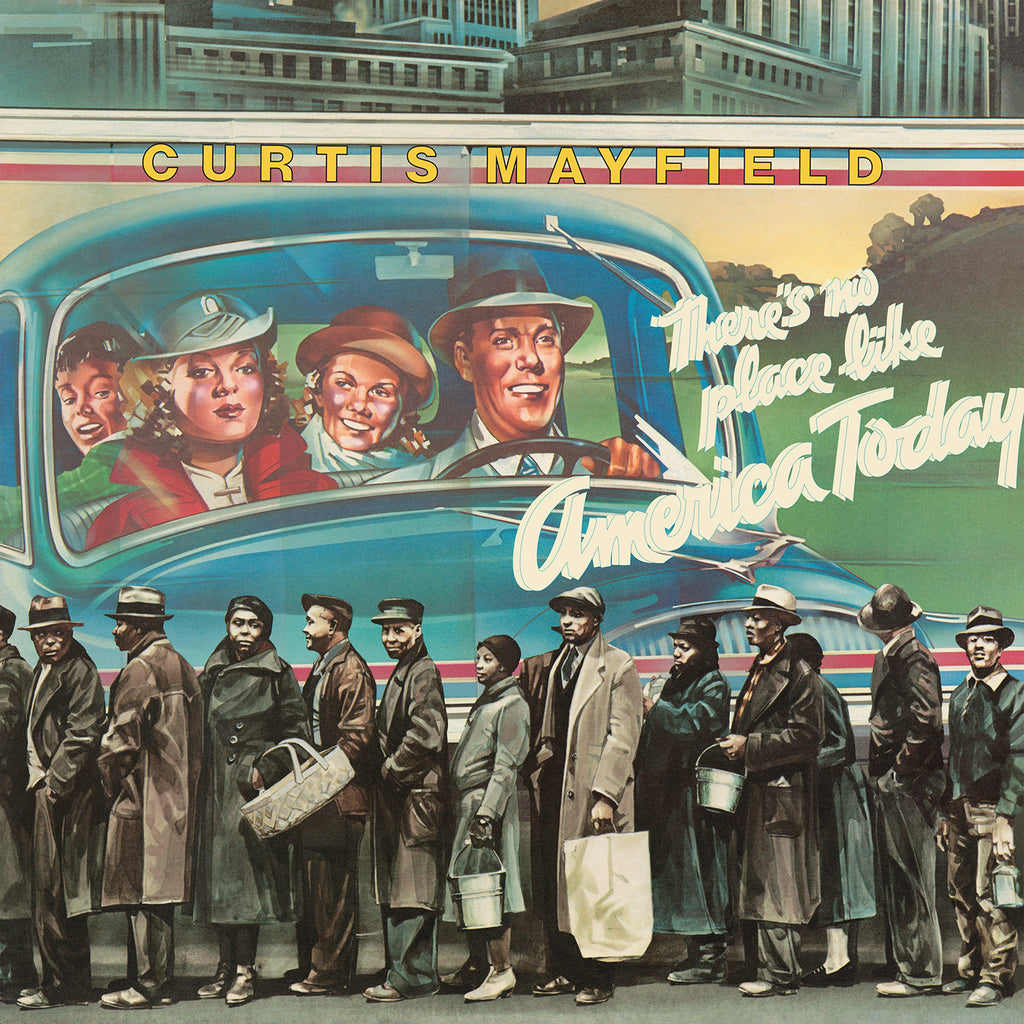 Curtis Mayfield - There's No Place Like America Today - Limited edition Turquoise Vinyl