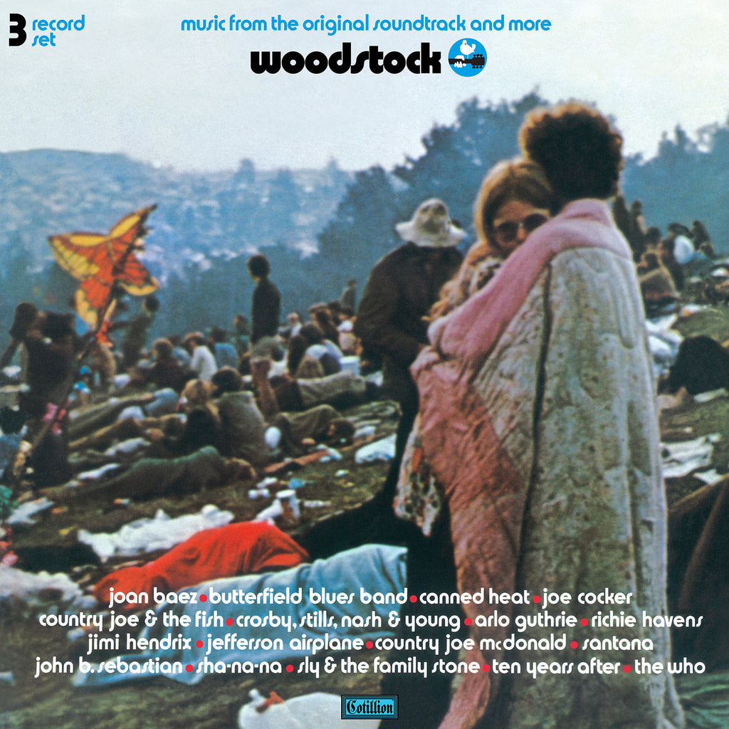 Woodstock - Soundtrack 50th Anniversary Edition on 3 180g LPs
