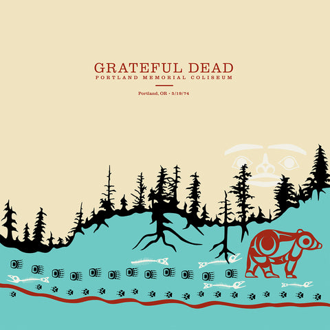 Grateful Dead Live in Portland OR 1974 - 6 LP box 180g