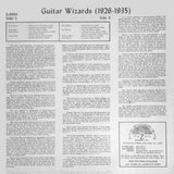 Various - Guitar Wizards 1926-1351 on Colored vinyl