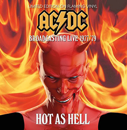 AC / DC - Hot As Hell - import LP on colored vinyl live 77-79