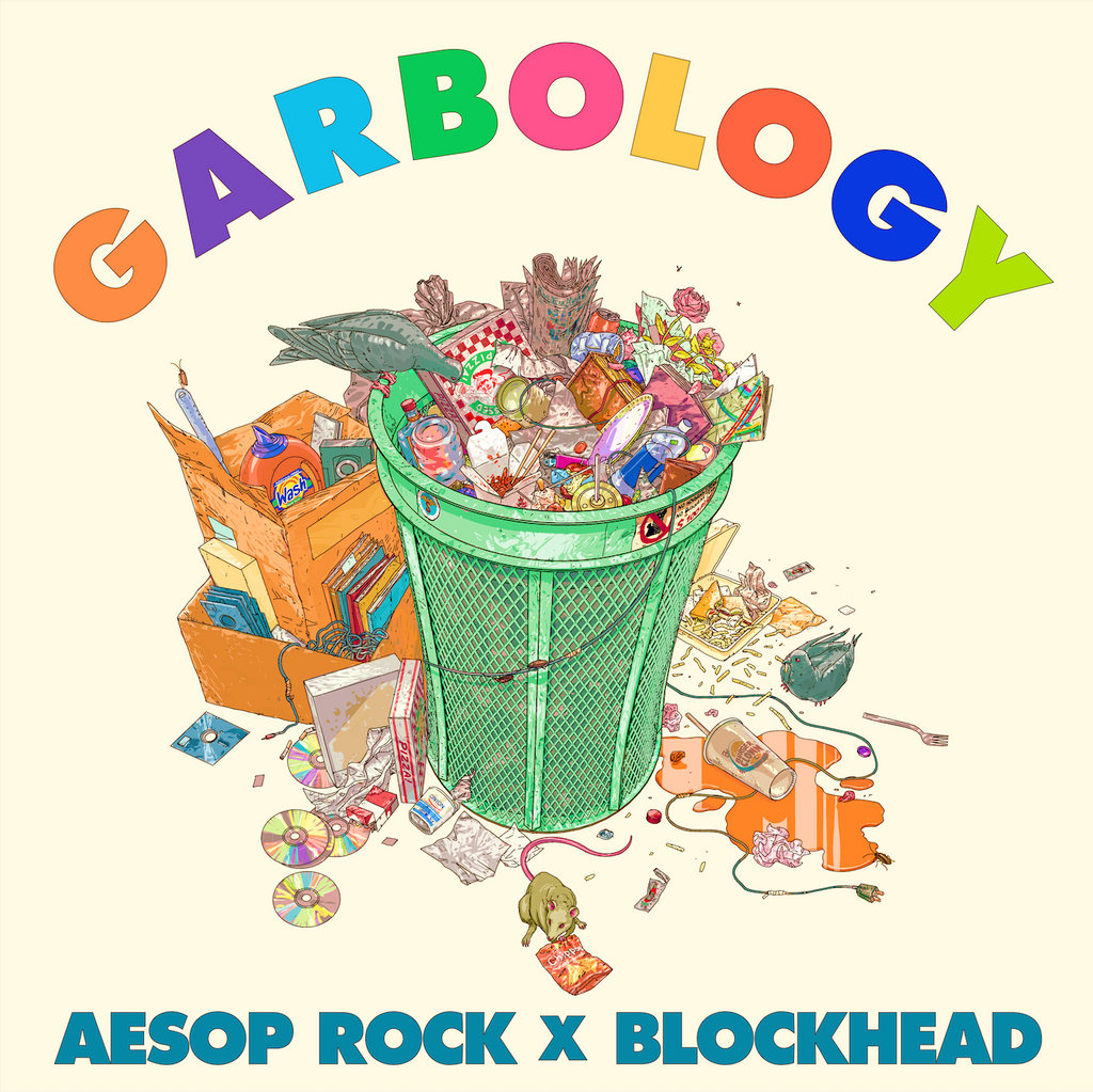 Aesop Rock & Blockhead - Garbology - 2 LPs on Colored vinyl