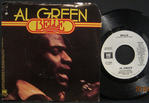 Al Green - Belle b/w Belle PS