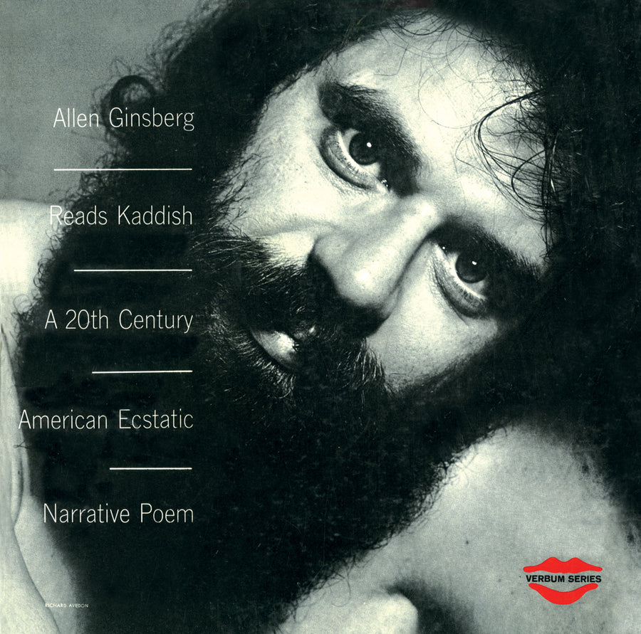 Allen Ginsberg - Reads Kaddish Narrative Poem - limited on Red vinyl