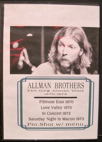 Allman Brothers Band - Greg Allman Years 1970-73